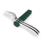 Bestekhouder voor 12 tafelvorken of dessertvorken donkergroen (I-serie)